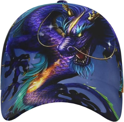 Dragon Snapback-keps, basebollkepsar för män, solhatt för män, justerbar, snygg truckerkeps för kvinnor och män