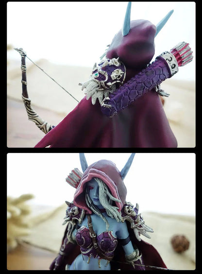 Sylvanas Windrunner World Of Warcraft actiefiguren De Koningin van de Ondoden handgemaakte modelverzameling ornamenten kindercadeaus speelgoed