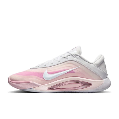 Nike AOne: Simple, Comfortable, Versatile, Breathable, and Grippy Basketball Shoes (Unisex) in Pink and White FZ8606-101