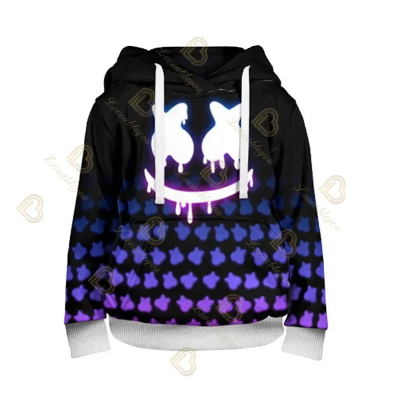 Children's Clothing Fortnite Cosplay Hoodie Sweatshirt Battle Ikonik Man Sleeve Costume Christmas Pullover Stress Shirt Clothes