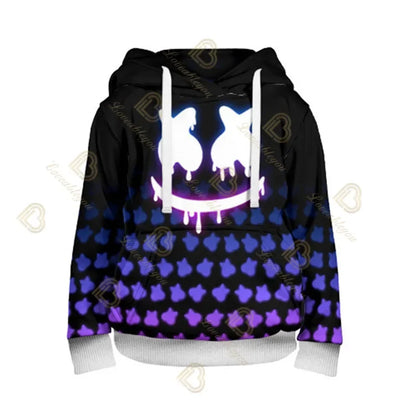 Children's Clothing Fortnite Cosplay Hoodie Sweatshirt Battle Ikonik Man Sleeve Costume Christmas Pullover Stress Shirt Clothes