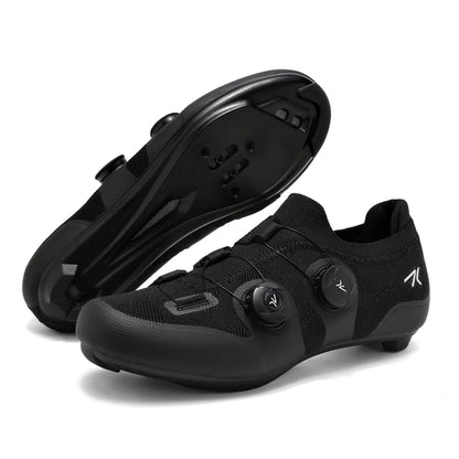 Professional Men Cycling MTB Shoes Route Cleats Speed Road Bike Sneaker Racing Women Flat Bicycle Mountain Spd Biking Footwear