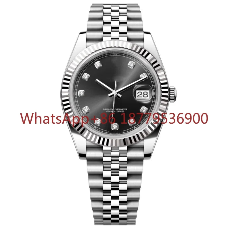 2026 Men's 904L Stainless Steel Automatic Mechanism Sapphire glass 41MM Watches Customized