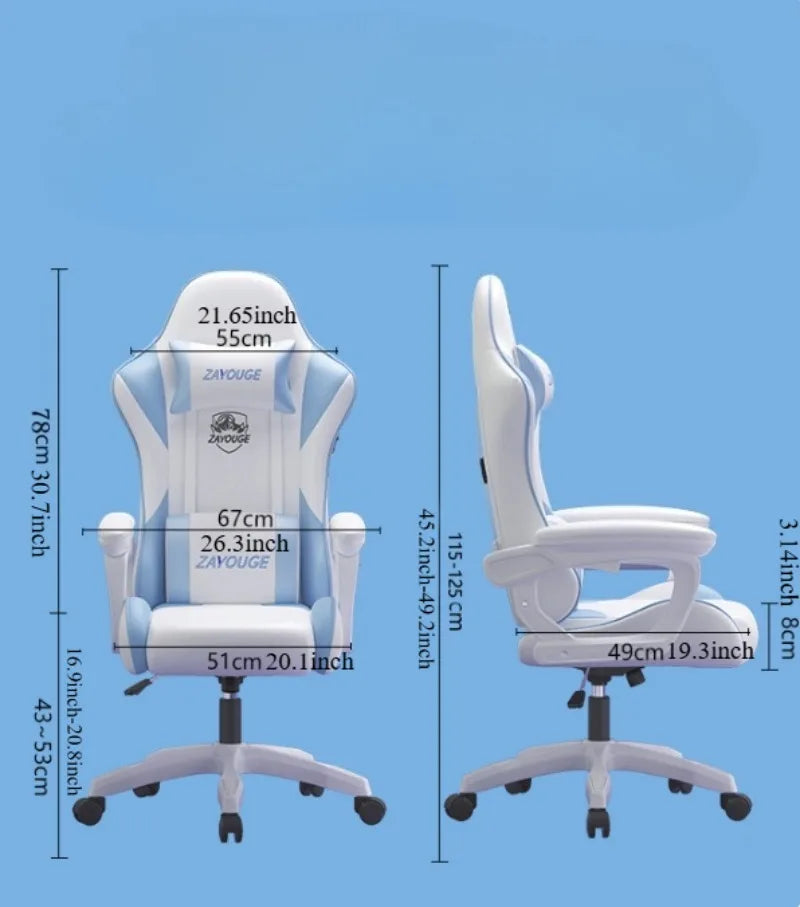 Computer Back Support Office Chairs Design Ergonomic Floor Back Support Office Chairs Armchair Swivel Gaming Furniture