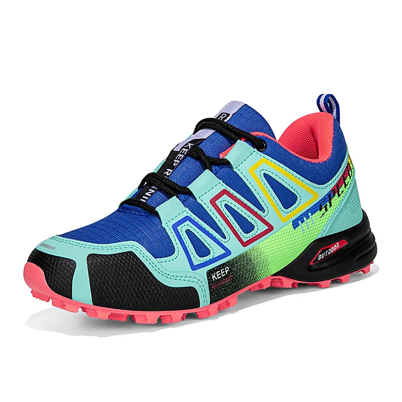 Men's Hiking Shoes Outdoor Sports Shoes Lace-up Hiking Shoes Women's Hiking Sports Shoes Non-slip Hunting Tactical Sports Shoes
