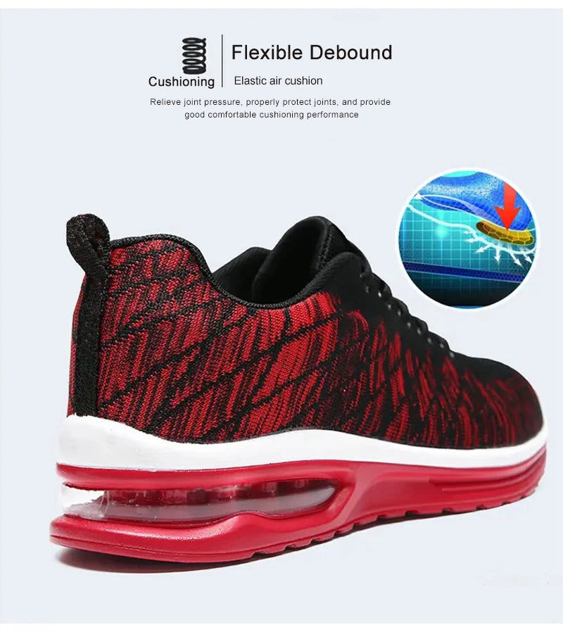Men Running Shoes Fashion Breathable Outdoor Male Sports Shoes Sneakers Women Comfortable Athletic Footwear