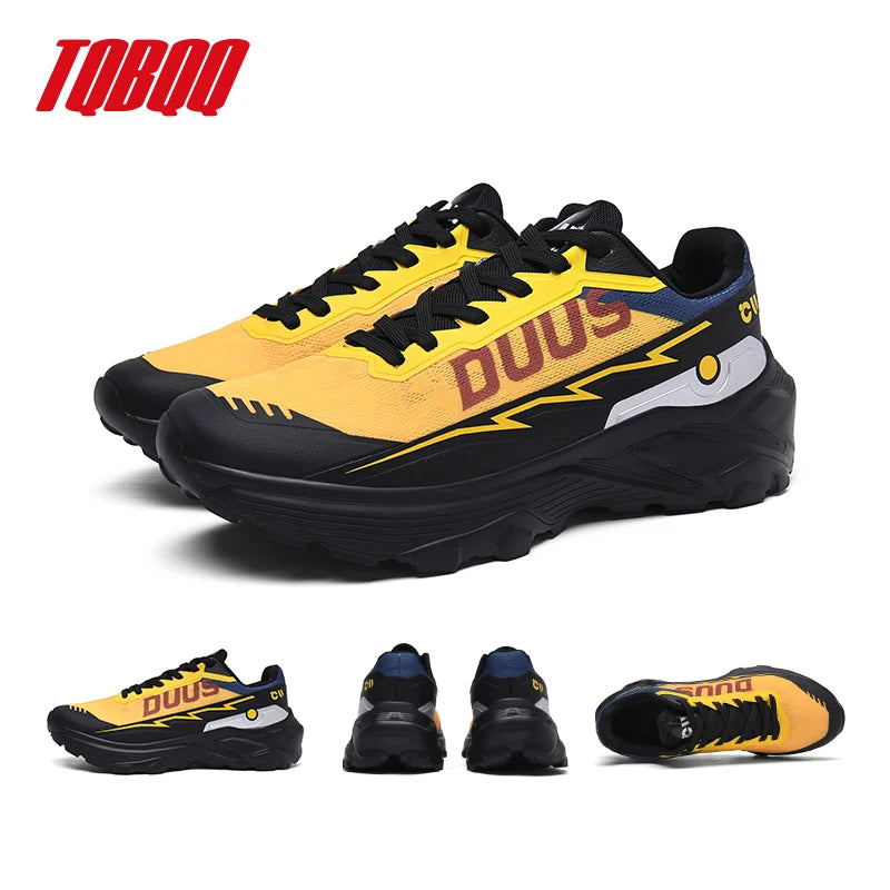 Men's Off-Road Running Shoes Spring and Summer Outdoor Power Grip Sports Shoes Breathable Trail Running Shoes for Women