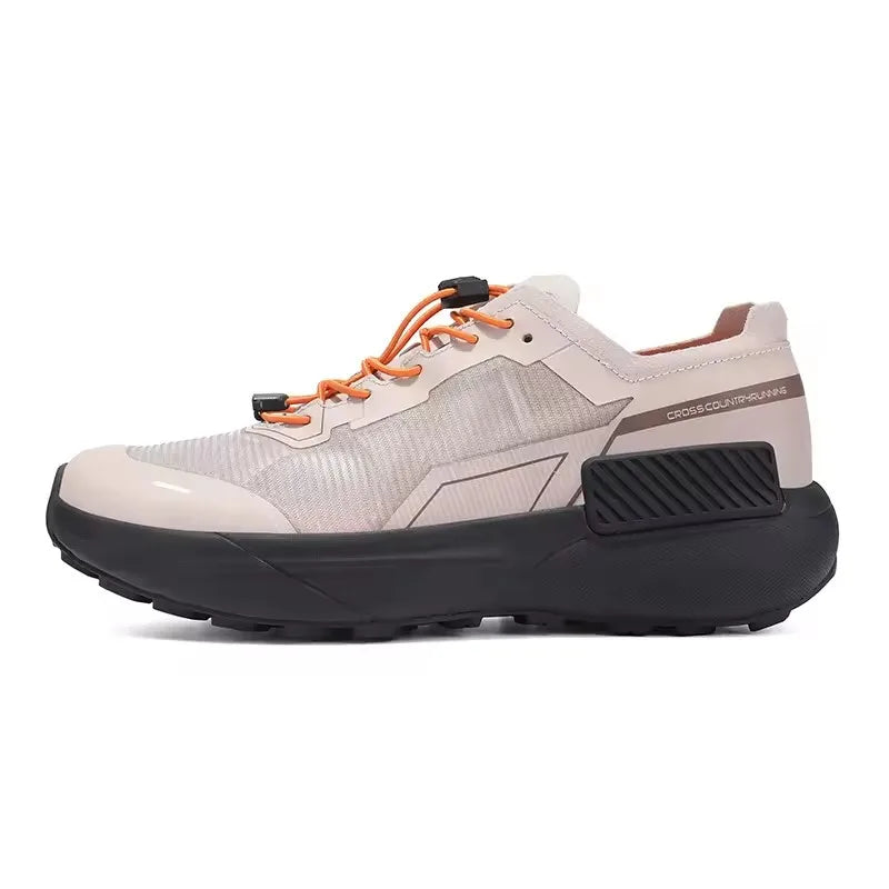 CAMSSOO hiking shoes men summer breathable non-slip running shoes travel outdoor sports cushioning casual boots off-road shoes