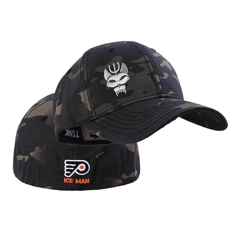 Fashion Cotton Baseball Cap Men Women Military Enthusiasts Tactical Cap Snapback Stretchable Hat Running Fishing Gorras
