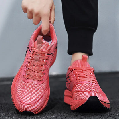 Fashionable Men’s and Women’s Running Shoes, Comfortable and Breathable Casual Sports Shoes, Youth Outdoor Sports Shoes Walking