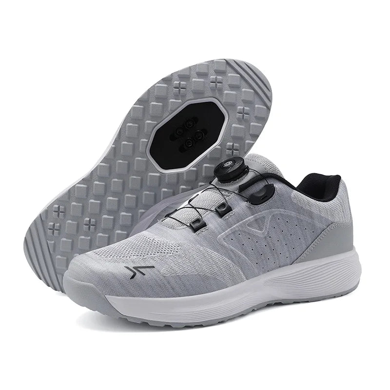 Cycling Sneaker MTB Men Sports Dirt Bike Shoes SPD Pedal Mountain Bicycle Footwear Speed Racing Man Flat Off Road Cycling Shoes