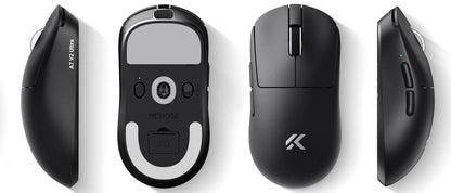 MCHOSE A7 V2 Rato Gaming Sem Fios Leve, Dupla Taxa de Polling de 8,000Hz, PAW3950 TI, Rato Gaming, Esports e Escritório