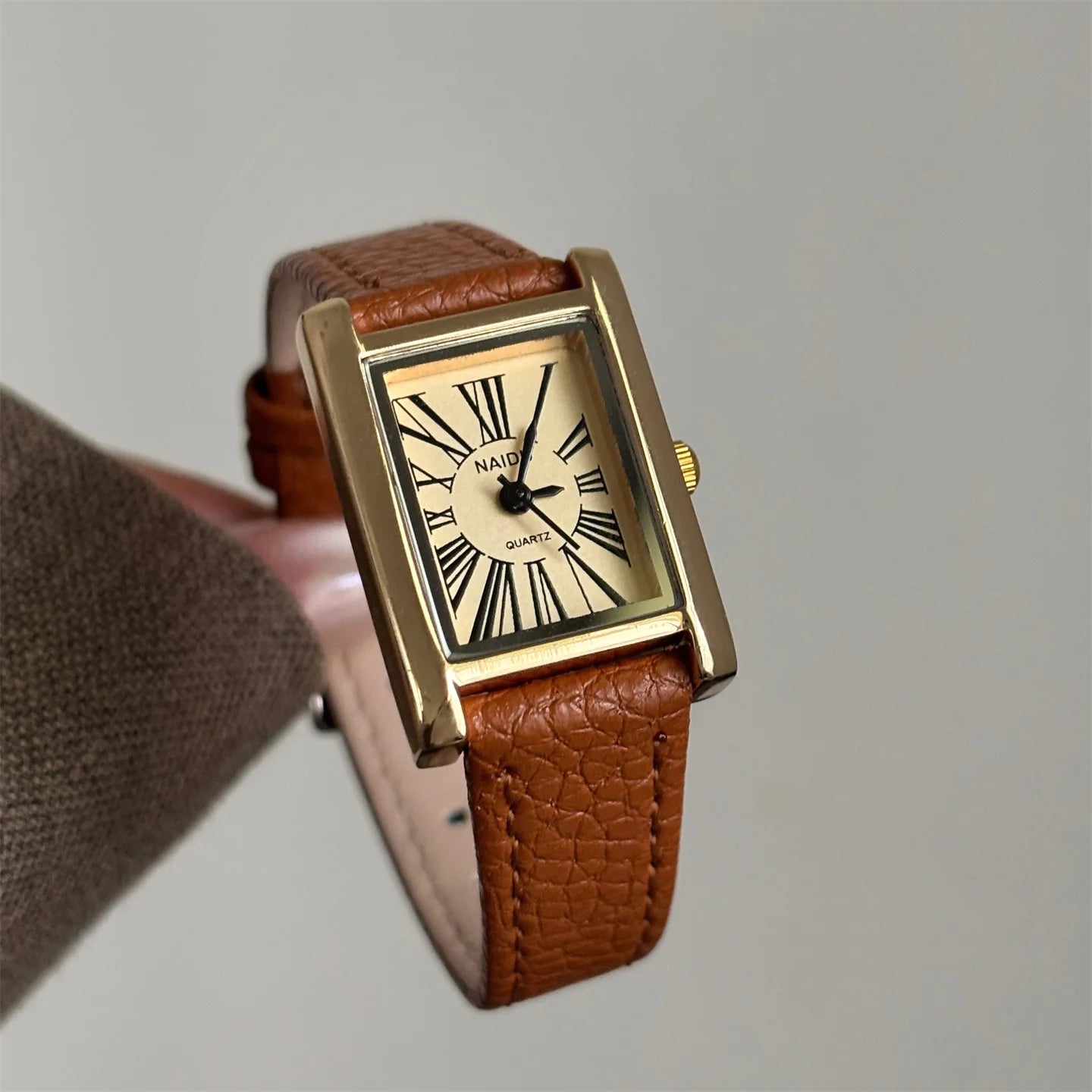 Hot Sale Women Watch Fashion Leather Strap Quartz Wristwatches Luxury Roman Dial Girl Ladies Gift Watch Relojes Para Mujer