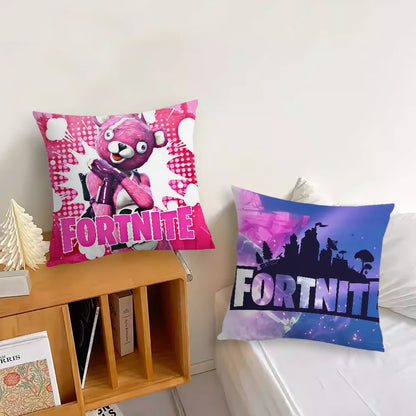 Fronha / Capa de Almofada Game F-Fortnite — Decoração para Quarto, Casa, Sofá, Sala, Escritório e Carro — Simplicidade Nórdica