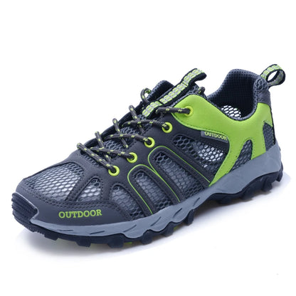 Spring Summer Men Women Outdoor Sneakers Trekking Hiking Shoes Sports Trail Running Shoes Thick Soles Sales Promotion Discount