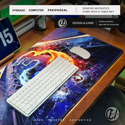 Anime Sonic The Hedgehog Mouse Mat Desk Mat With Pad Gaming Accessories Prime Gaming XXL Keyboard Pad Padding Mat
