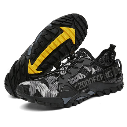 New Men's Outdoor Leisure Hiking Shoes Women's Beach Shoes Wading Shoes Couples Quick-Drying Rock Climbing Sneakers 36-47#