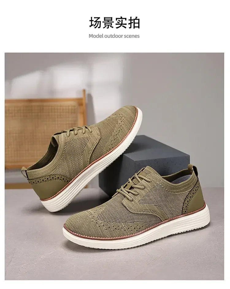Men's Sliding Shoes Mesh Sports Shoe Loafers, Anti Slip Shoe Low Cut Casual Shoes Casual Sports Bestseller Designer Shoes 2025