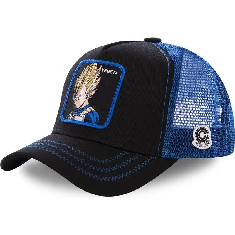 SVI stilovi Dragon Ball bejzbol kapa Snapback kapa s šiljastim vrhom muška vezena hip-hop kapa sunčani vizir podesiva trucker mrežasta kapa