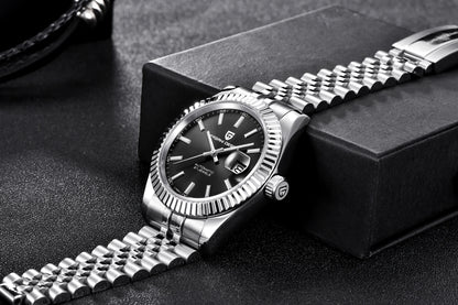 Orologi PAGANI DESIGN 2026 nuovi, meccanici di lusso oro e argento da uomo, in acciaio inossidabile, vetro zaffiro, automatici