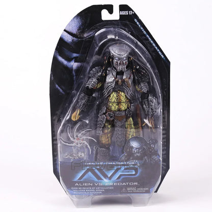 NECA AVP Alien vs. Predator Chopper Celtic Scar Predator Φιγούρα Δράσης 7" Αρθρωτό Κινητό Μοντέλο Παιχνίδι