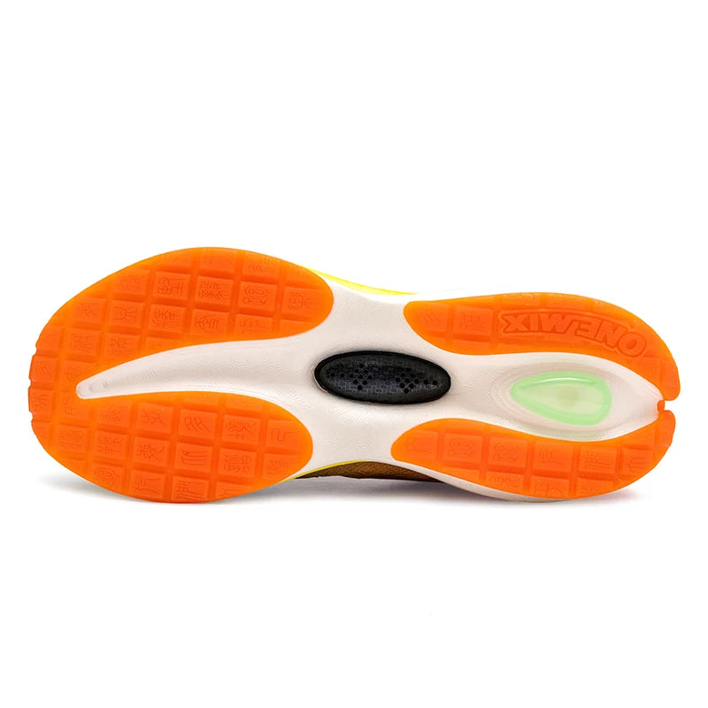 ONEMIX Chinese Sports Shoes New Shock-absorbent Men Running Shoes Non-slip Breathable Lightweight Outdoor Women Sneaker
