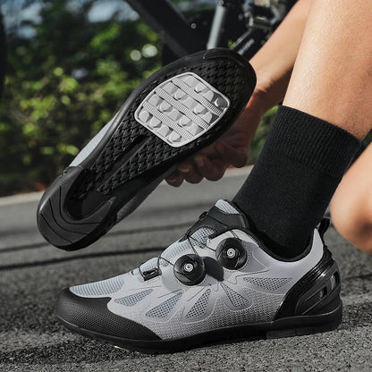 Scarpe da mountain bike non bloccanti da uomo senza tacchette, scarpe da ciclismo su strada RB Speed senza tacchetta, sneaker MTB da donna per pedali flat