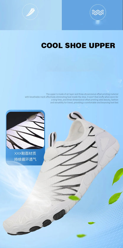 Men's and women's shoes, barefoot shoes, water sports outdoor beach swimming quick-drying training gym