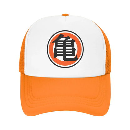 Produit gaming premium Fraquane DBZ Turtle Japanese Anime Goku Trucker Cap Adult Dragon Ball Hat Sun Hats Dad Hat Adjustable Snapback Caps Mesh Baseball Cap
