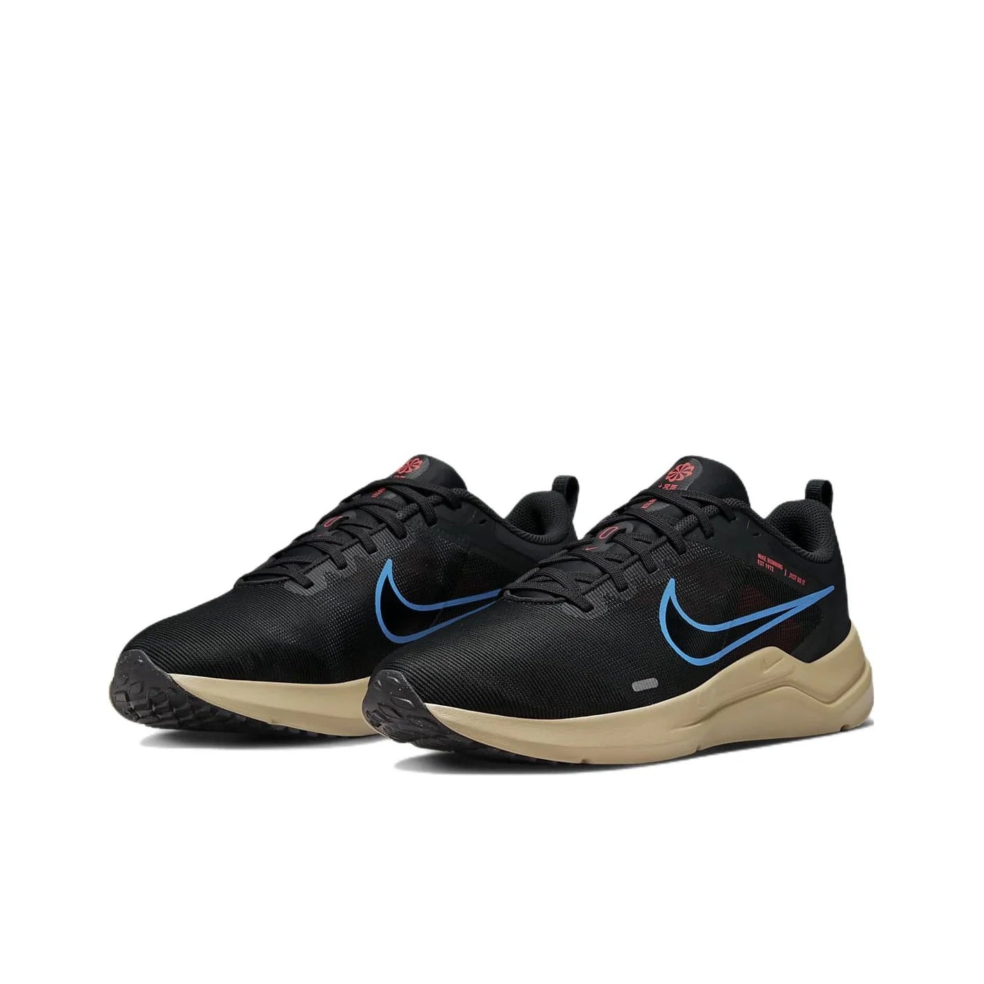 POIZON Nike Downshifter 12 'Dark Smoke Grey Laser Blue' DD9293-008