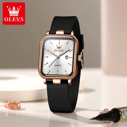 OLEVS 7089 Watch For Women Top Brand Calendar Quartz Woman Watch Waterproof Luminous Simple Fashion Elegant Ladies Hand Clock