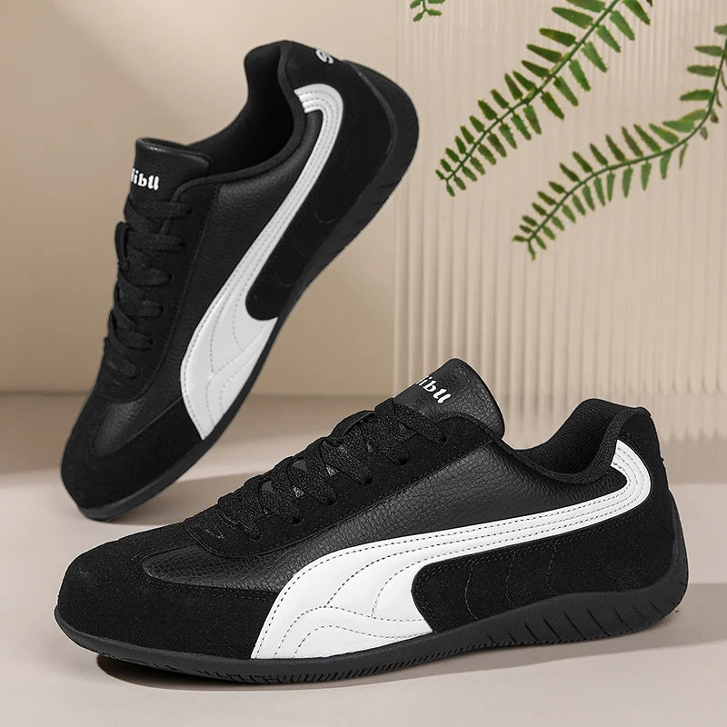 Popular Autumn Lightweight Fashionable Mens Casual Shoes Odor Resistant Low Cut Sports Shoes Outdoor Soft Retro Walking Shoes