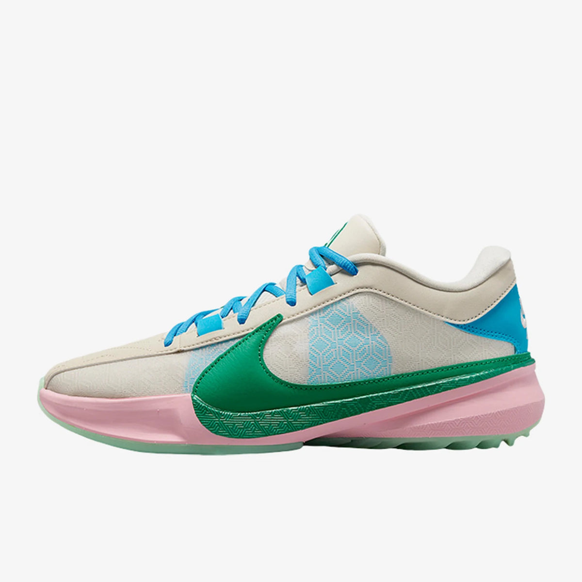 Oryginalne męskie buty do koszykówki Nike ZOOM FREAK 5 EP z amortyzacją DX4996-100