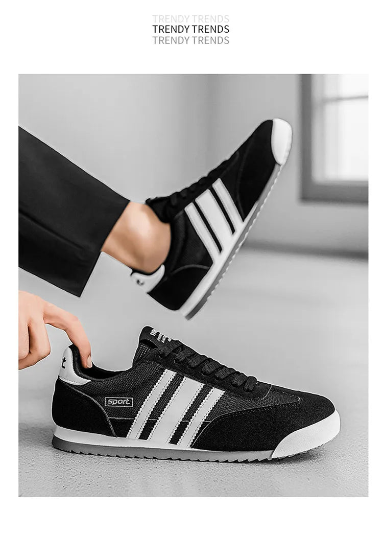 Men's Lightweight Forrest Gump Shoes, Mesh Breathable Sports Shoes, Non-Slip and Wear-Resistant Casual Shoes, Rubber Non-Slip Outsole, Stable and Non-Slip When Walking, Comfortable for Long Wear