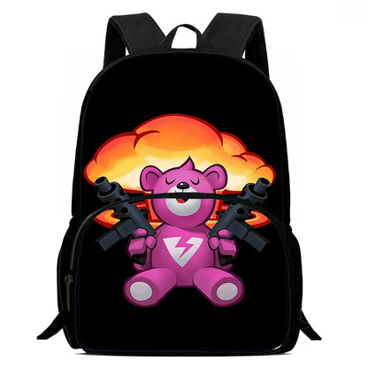Hot Game Design Child Backpacks F-FortniteS Lunch Bag Pencil Case Pupil Large Capacity School Bags For Boy Girl Best Gift