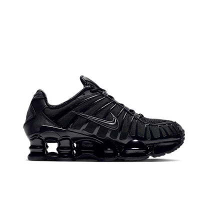POIZON Nike Shox TL Black Metallic Hematite Casual Shoes Women's Low Top Black