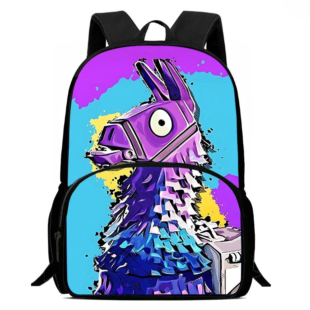 Mochilas Classic Game Fortnites para Crianças, Rapazes e Raparigas, Presente de Aniversário para Estudantes, Mochilas Escolares Infantis de Grande Capacidade, Duráveis, para Campismo