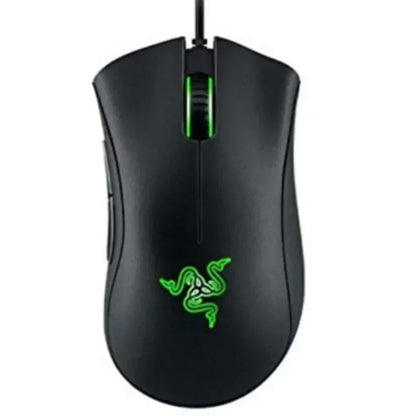 Rato Gaming Razer Original com Fio, Sensor Óptico 6400 DPI, Rato Gaming para Portátil, Rato Óptico de Alta Velocidade