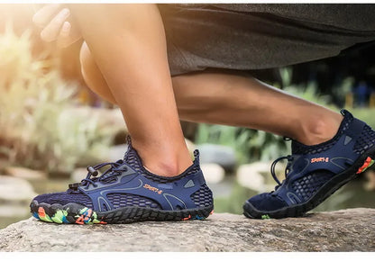 Męskie buty do brodzenia, buty plażowe typu „barefoot”, antypoślizgowe i odporne na zużycie, buty do pływania pod prąd, damskie buty do sportów wodnych na świeżym powietrzu
