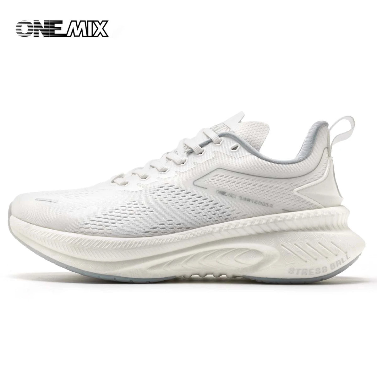 ONEMIX Νέο Στυλ Φθινόπωρο-Χειμώνας Ανδρικά Παπούτσια Τρεξίματος για Εξωτερικούς Χώρους, για Τζόκινγκ, με Απορρόφηση Κραδασμών, Αναπνεύσιμα, Ελαφριά, Ελαστικά Αθλητικά Παπούτσια