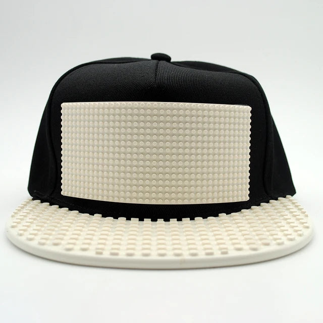 Crtani patchwork bejzbol kape, uradi-sam blokovi, snapback kape, hip hop kape za muškarce i žene, odvojivi pikseli, kape za tatu, dječje kape, kape za odrasle