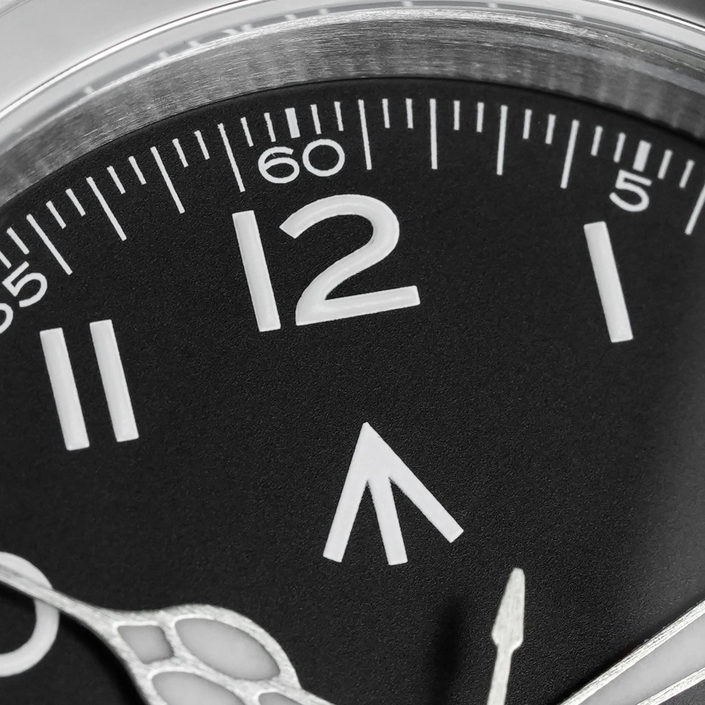 Relógio de Quartzo Vintage Militar Militado ML08 V2 com Movimento VH31, Vidro Duplo de Safira, Luminescência C3 BGW-9, Impermeável, 38mm