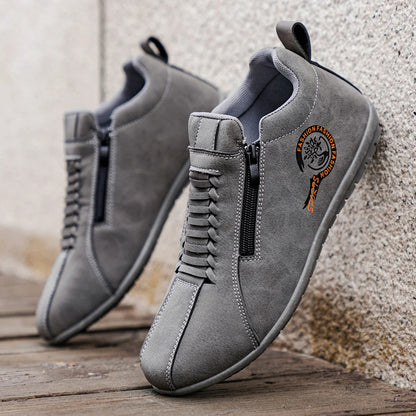 Men's Lightweight Casual Shoes Outdoor Entertainment Skateboarding Daily Walking Driving Shoes Comfortable Breathable Slip-On