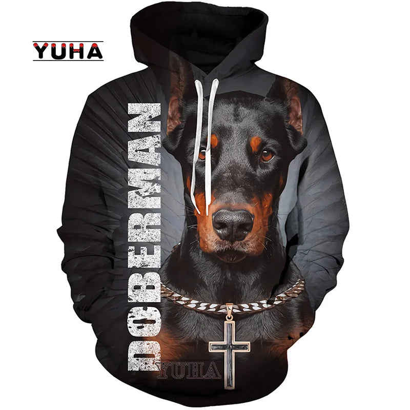 New Wolf Tattoo Vegvisir Black White 3D All Over Printed Men's Hoodie & Sweatshirt Unisex Casual Autumn Tracksuits