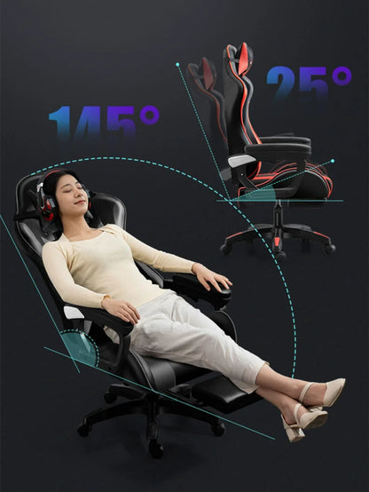 Computer Home Office Chair Gaming Esports Chair Can Recline Comfortable Ergonomic Gamer Chair Multifunctional Furniture