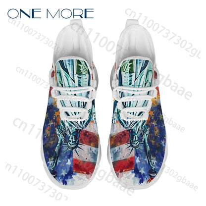 American 250 Independence Day Boys Girls Casual Shoes Personalized Exclusive American Flag Cool Kids Sport Shoes Design in Stock