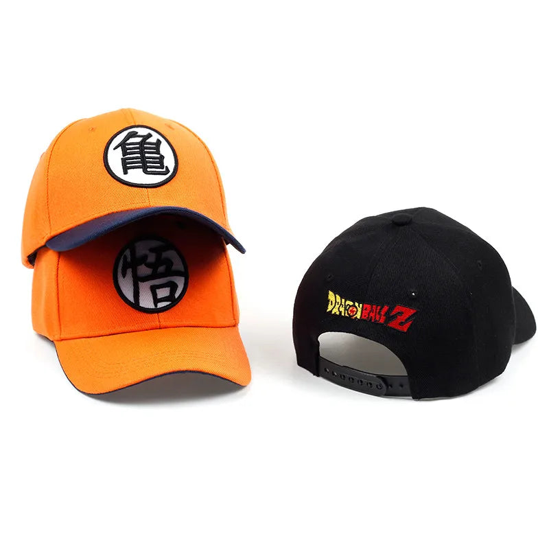 Dragon Ball Z justerbar basebollkeps Anime Goku sommarhatt för föräldrar och barn Hip Hop-keps för pappa Män Pojkar Utomhus- och sportkepsar Present