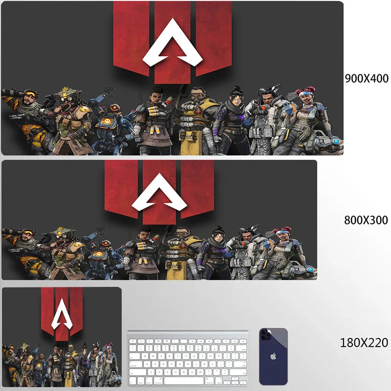 Apex Legends Mousepad Custom New XXL PC Gaming MousePads Mouse Mat Desk Mats Gamer Anti-slip Carpet Mouse Mat Desktop Mouse Pad