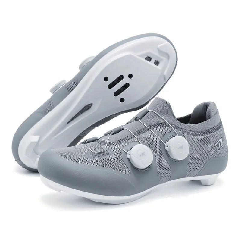 Professional Men Cycling MTB Shoes Route Cleats Speed Road Bike Sneaker Racing Women Flat Bicycle Mountain Spd Biking Footwear