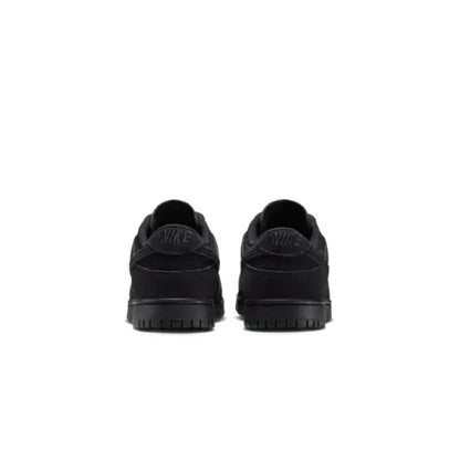 Nike Dunk Leather Retro SE Versatile, Comfortable, Shock Absorbed, Low Top Board Shoes for Men and Women, Black IB6651-001